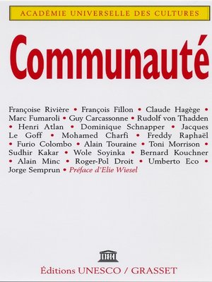 cover image of Communauté